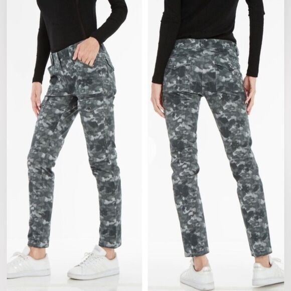 Anatomie Karo Camo Stretch Cargo Pants Size Large - Picture 1 of 7